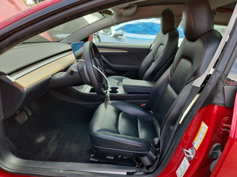 2022 Tesla Model 3 მანქანა იყიდება აუქციონზე, vin: 5YJ3E1EAXNF290083, აუქციონის ნომერი: 48872456