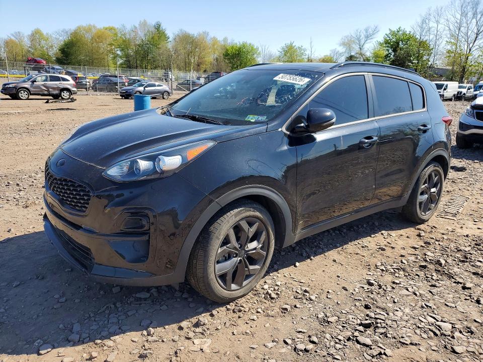 50755626 :رقم المزاد ، KNDP63AC1M7889167 vin ، 2021 Kia Sportage مزاد بيع