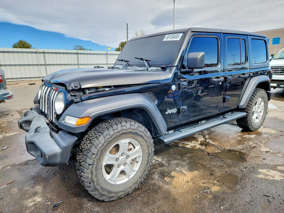 Aukcja sprzedaży 2021 Jeep Wrangler Unlimited, vin: 1C4HJXDN7MW578596, numer aukcji: 49159406