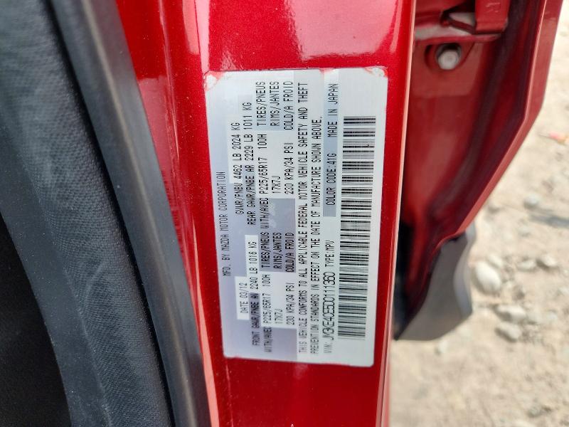 Aukcja sprzedaży 2013 Mazda Cx-5, vin: JM3KE4CE5D0111360, numer aukcji: 49831016