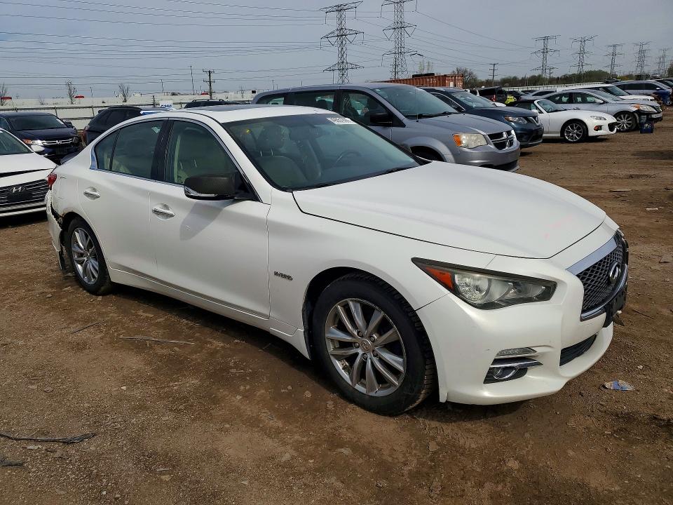 Продаж на аукціоні авто 2014 Infiniti Q50 Hybrid, vin: JN1AV7ARXEM700784, номер лоту: 49651996