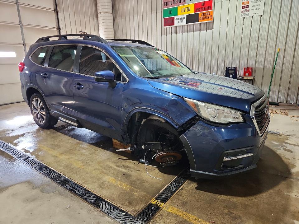49787666 :رقم المزاد ، 4S4WMAPD1K3412079 vin ، 2019 Subaru Ascent مزاد بيع