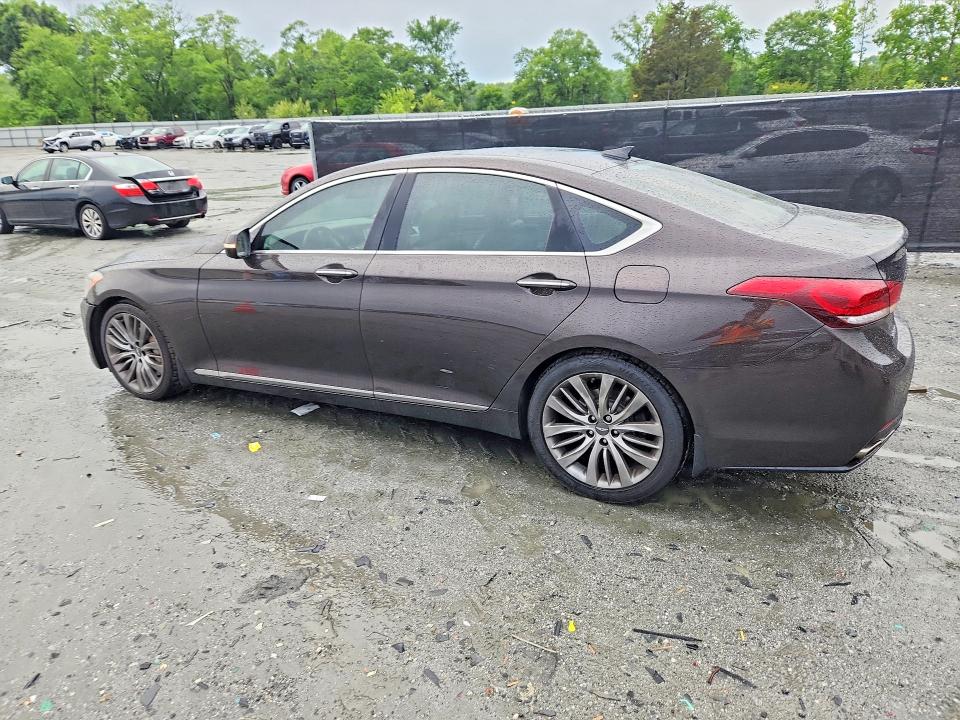 2015 Hyundai Genesis მანქანა იყიდება აუქციონზე, vin: KMHGN4JF7FU061028, აუქციონის ნომერი: 51621876