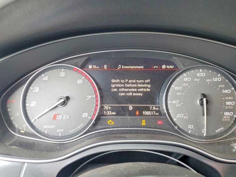 49267156 :رقم المزاد ، WAUF2AFC7GN153643 vin ، 2016 Audi S6 مزاد بيع