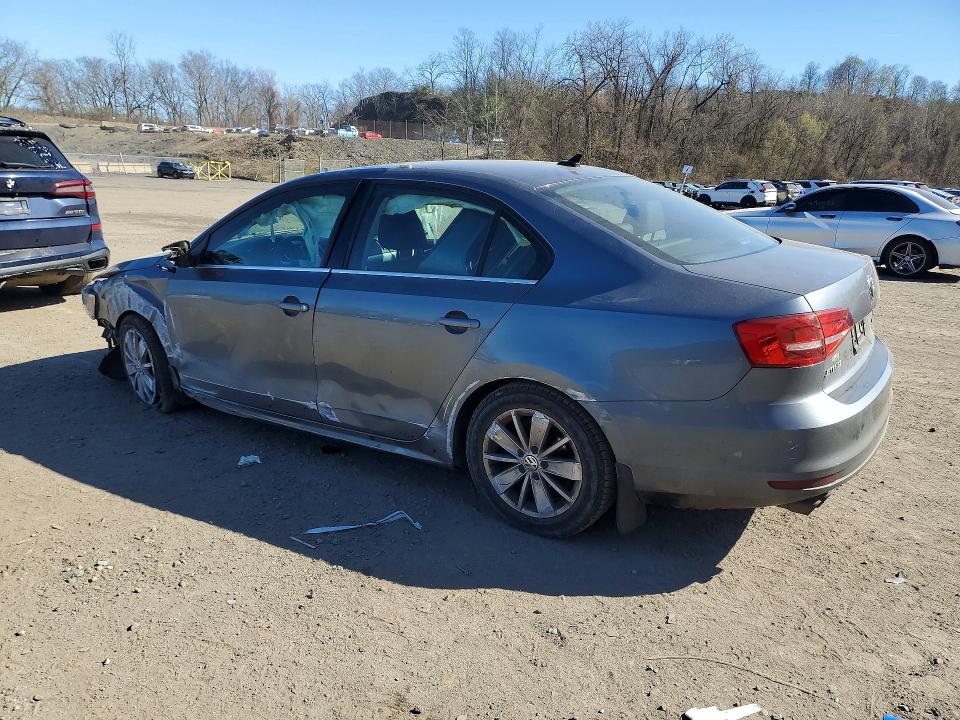 2015 Volkswagen Jetta მანქანა იყიდება აუქციონზე, vin: 3VWD17AJXFM342816, აუქციონის ნომერი: 49286756