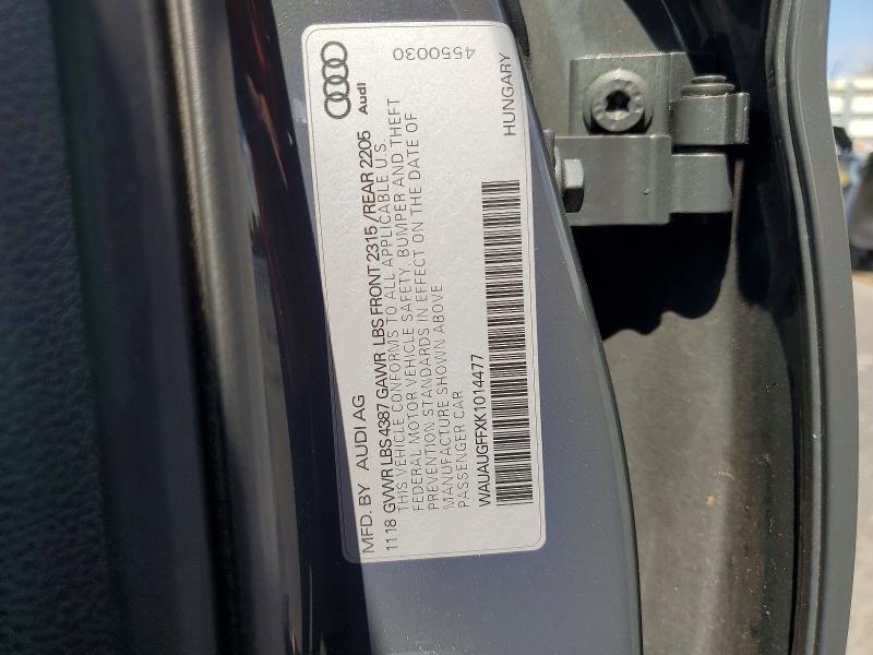 Продаж на аукціоні авто 2019 Audi A3, vin: WAUAUGFFXK1014477, номер лоту: 50346876