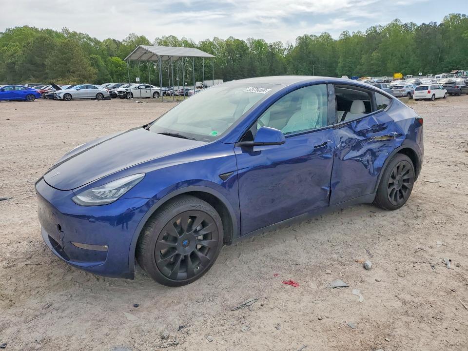 Продажа на аукционе авто 2022 Tesla Model Y, vin: 7SAYGDEE0NF517319, номер лота: 50476066