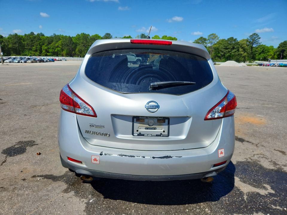2012 Nissan Murano მანქანა იყიდება აუქციონზე, vin: JN8AZ1MU6CW114782, აუქციონის ნომერი: 49460916