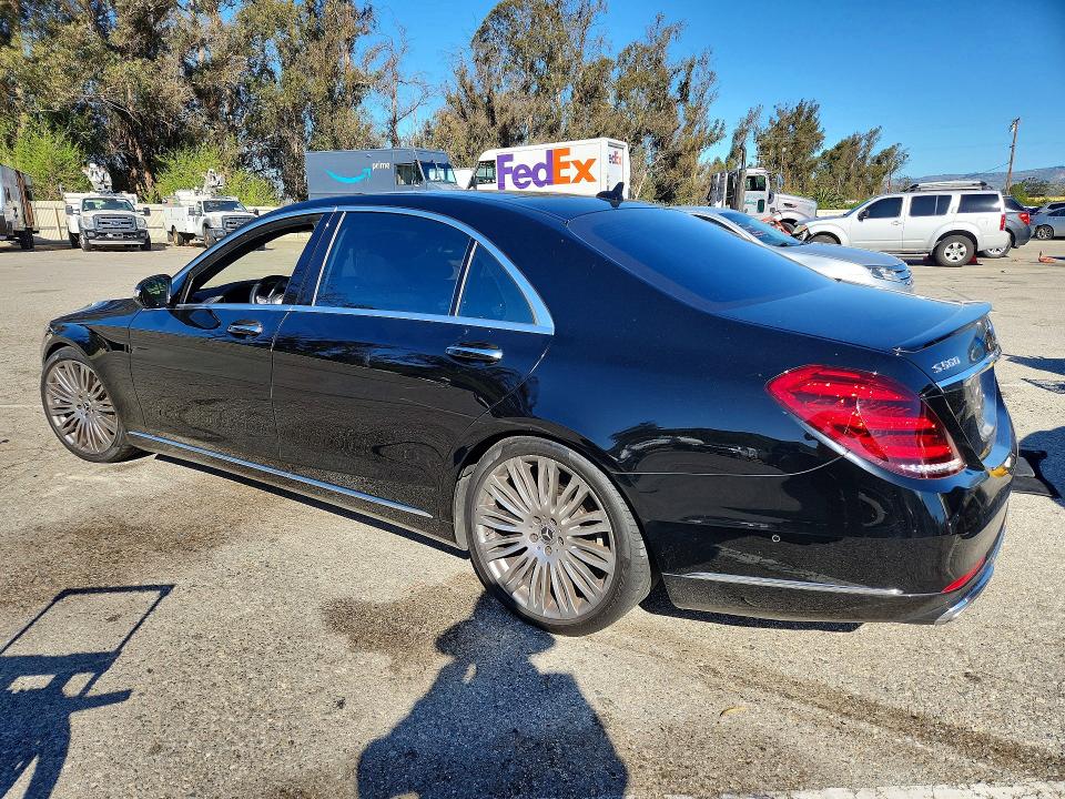 2018 Mercedes-benz S მანქანა იყიდება აუქციონზე, vin: WDDUG8DB4JA405173, აუქციონის ნომერი: 49751186