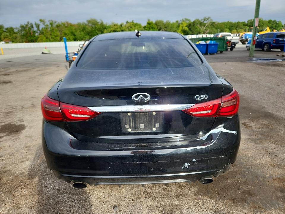 2018 Infiniti Q50 მანქანა იყიდება აუქციონზე, vin: JN1CV7AP5JM241150, აუქციონის ნომერი: 51469246