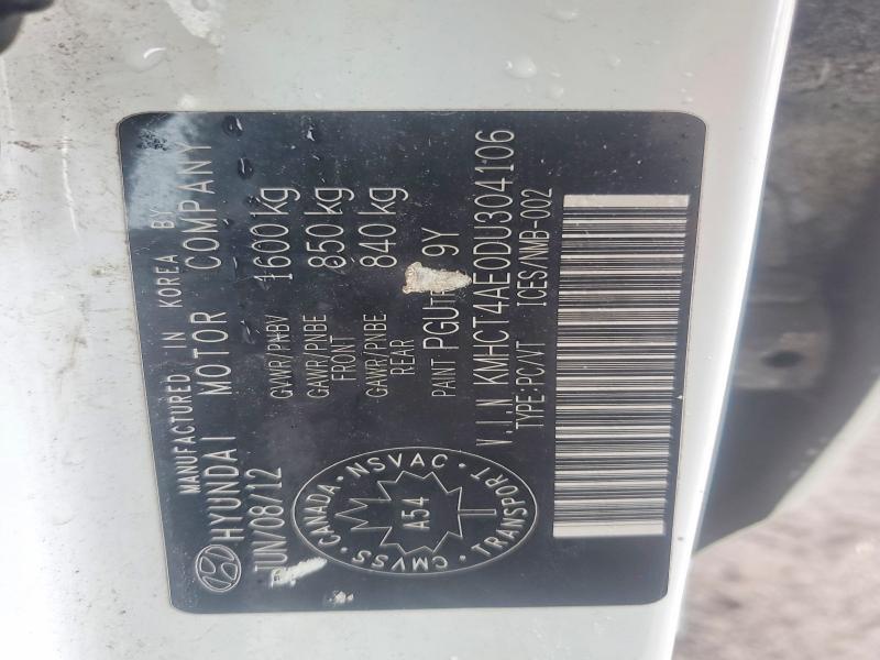 Продаж на аукціоні авто 2013 Hyundai Accent, vin: KMHCT4AE0DU304106, номер лоту: 49582166