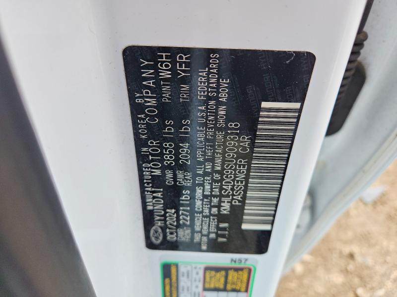 Aukcja sprzedaży 2025 Hyundai Elantra, vin: KMHLS4DG9SU909318, numer aukcji: 48231286