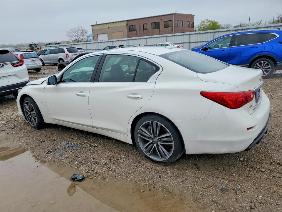2014 Infiniti Q50 მანქანა იყიდება აუქციონზე, vin: JN1BV7AR4EM698695, აუქციონის ნომერი: 49496196