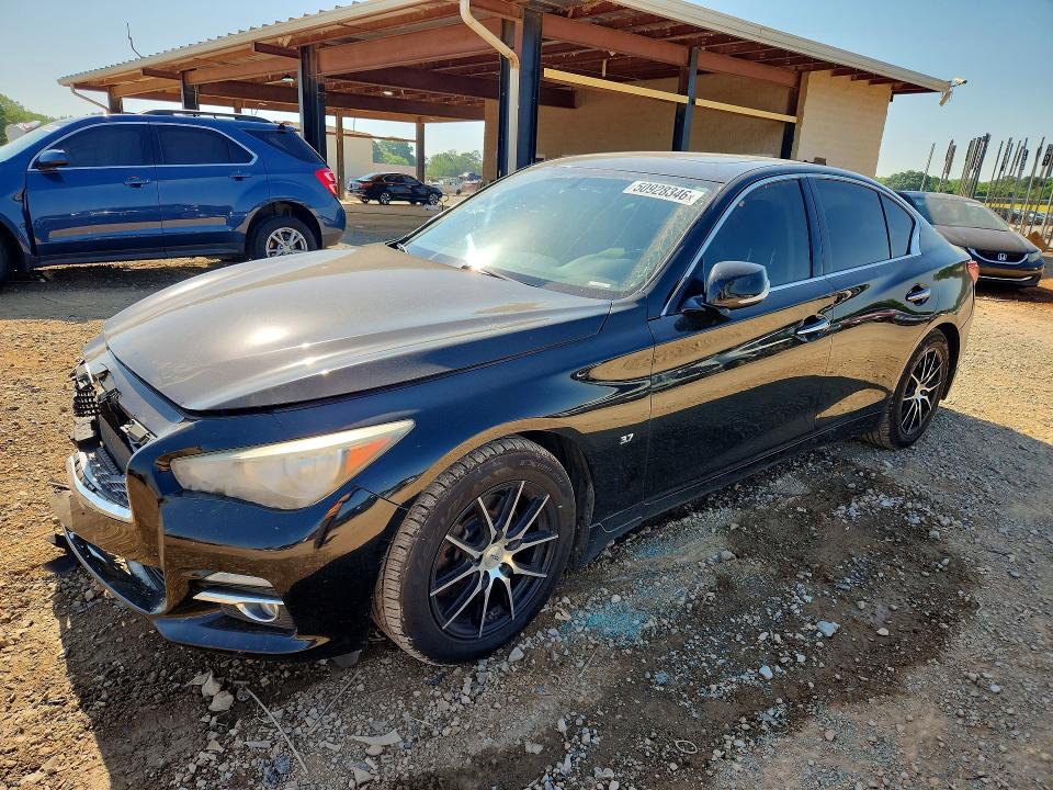 50928346 :رقم المزاد ، JN1BV7AR2EM699733 vin ، 2014 Infiniti Q50 مزاد بيع