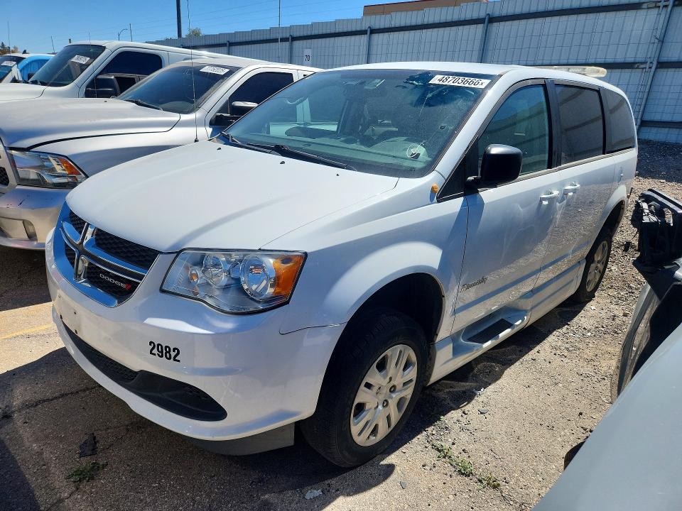2018 Dodge Grand Caravan მანქანა იყიდება აუქციონზე, vin: 2C7WDGBGXJR209872, აუქციონის ნომერი: 48703666