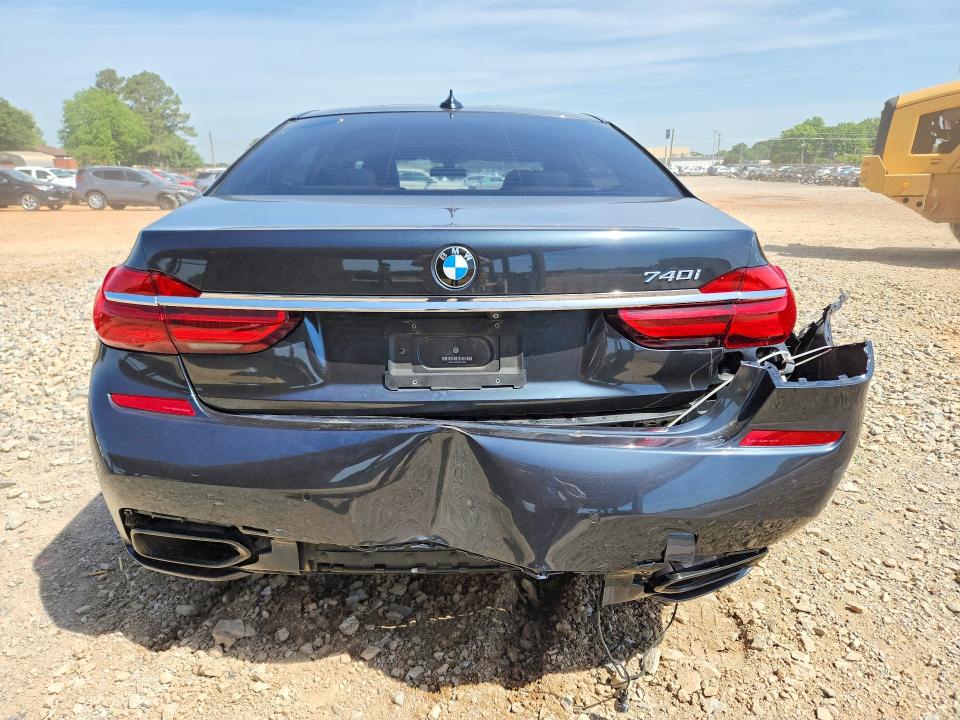 2017 Bmw 740 მანქანა იყიდება აუქციონზე, vin: WBA7E2C50HG740036, აუქციონის ნომერი: 50765936