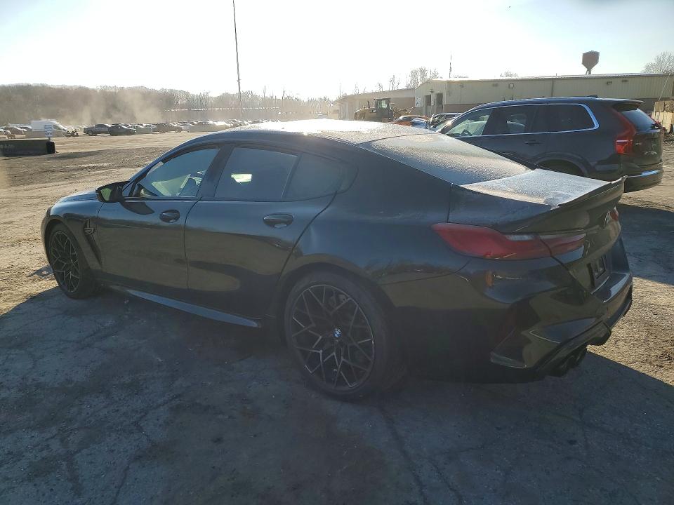 2022 Bmw M8 მანქანა იყიდება აუქციონზე, vin: WBSGV0C0XNCH16627, აუქციონის ნომერი: 49100706