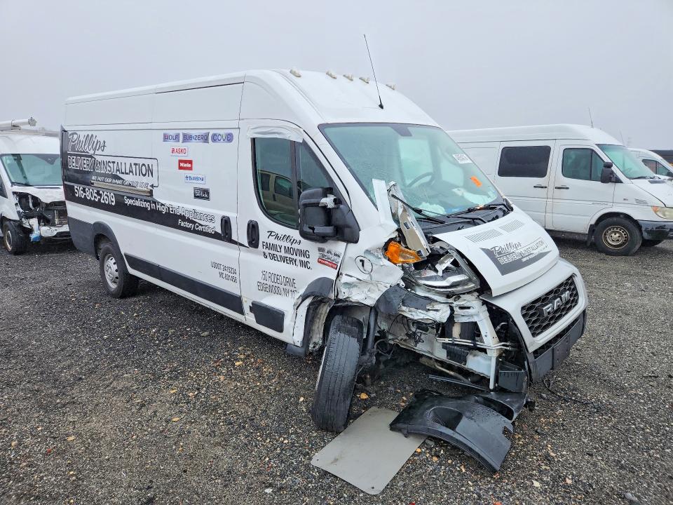 48854316 :رقم المزاد ، 3C6URVJG3KE519626 vin ، 2019 Ram Promaster 3500 مزاد بيع