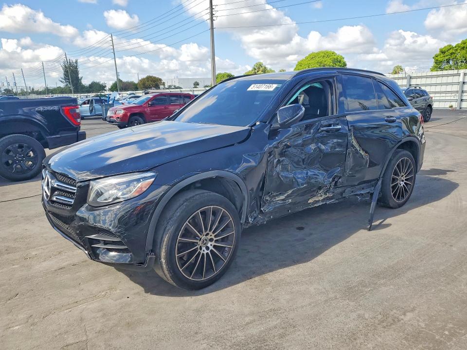 51407166 :رقم المزاد ، WDC0G4JB6KV160256 vin ، 2019 Mercedes-benz Glc مزاد بيع