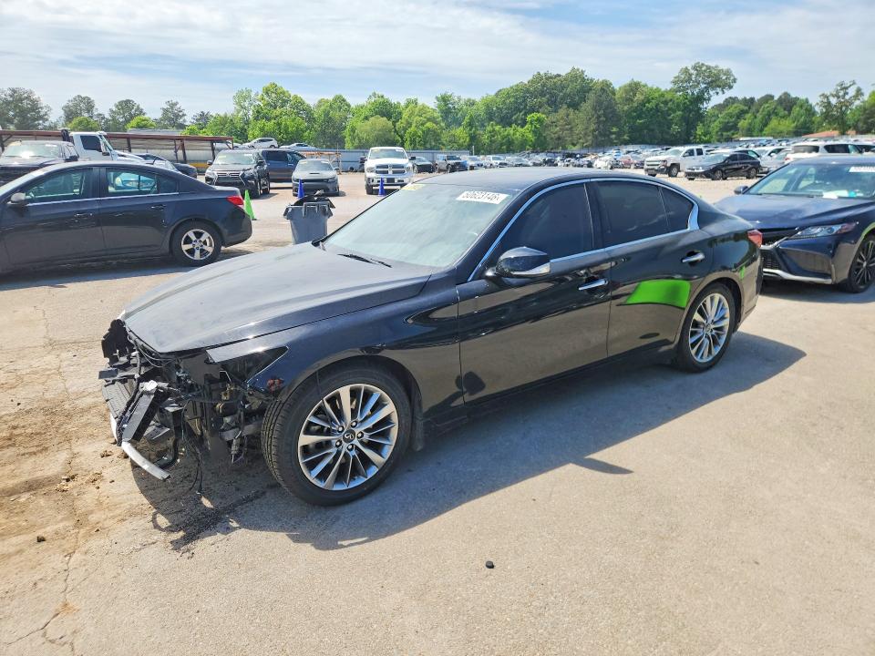 2022 Infiniti Q50 მანქანა იყიდება აუქციონზე, vin: JN1EV7BP2NM311653, აუქციონის ნომერი: 50623146
