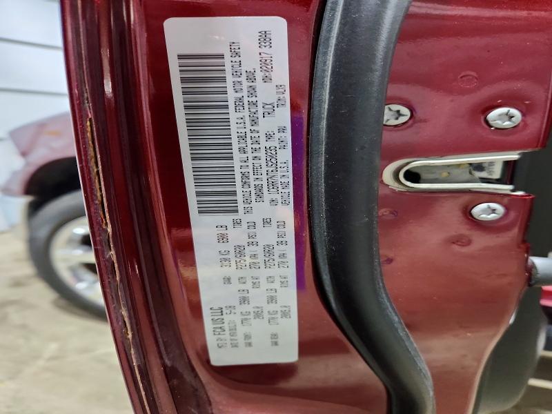 2018 Ram 1500 მანქანა იყიდება აუქციონზე, vin: 1C6RR7NT6JS250235, აუქციონის ნომერი: 51001746