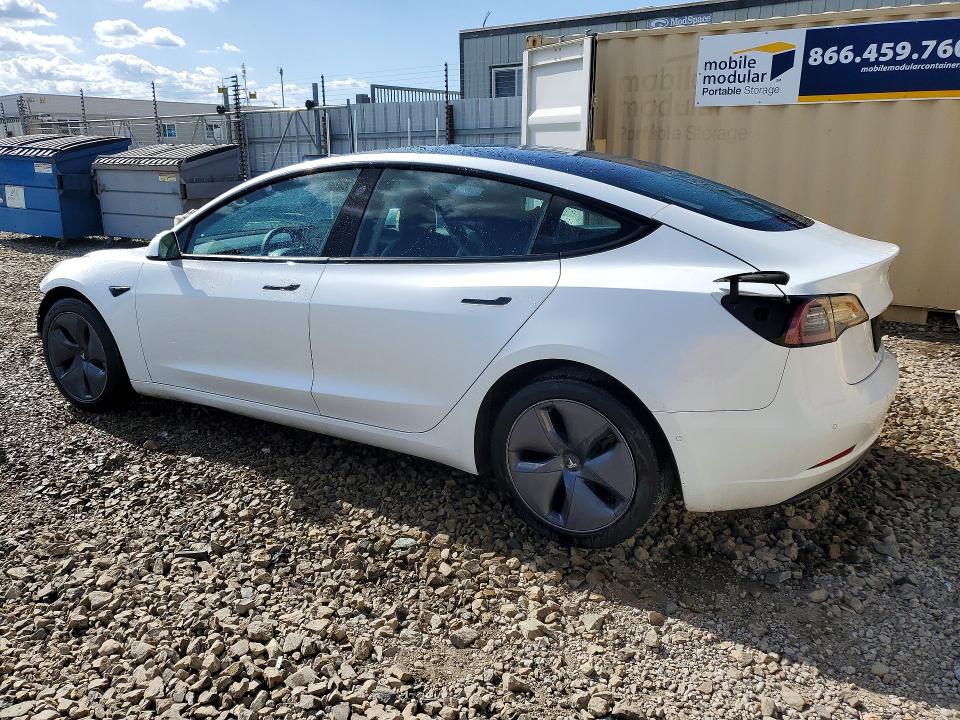 46782186 :رقم المزاد ، 5YJ3E1EA1NF370744 vin ، 2022 Tesla Model 3 مزاد بيع