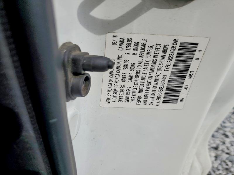 Продажа на аукционе авто 2018 Honda Civic, vin: 2HGFC4B08JH304049, номер лота: 48726666
