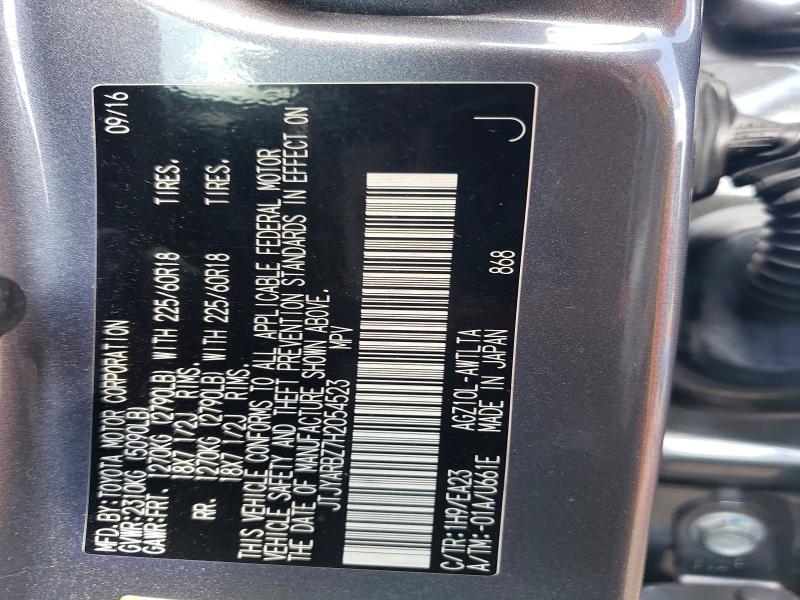 Продажа на аукционе авто 2017 Lexus Nx 200t, vin: JTJYARBZ7H2054523, номер лота: 48407966