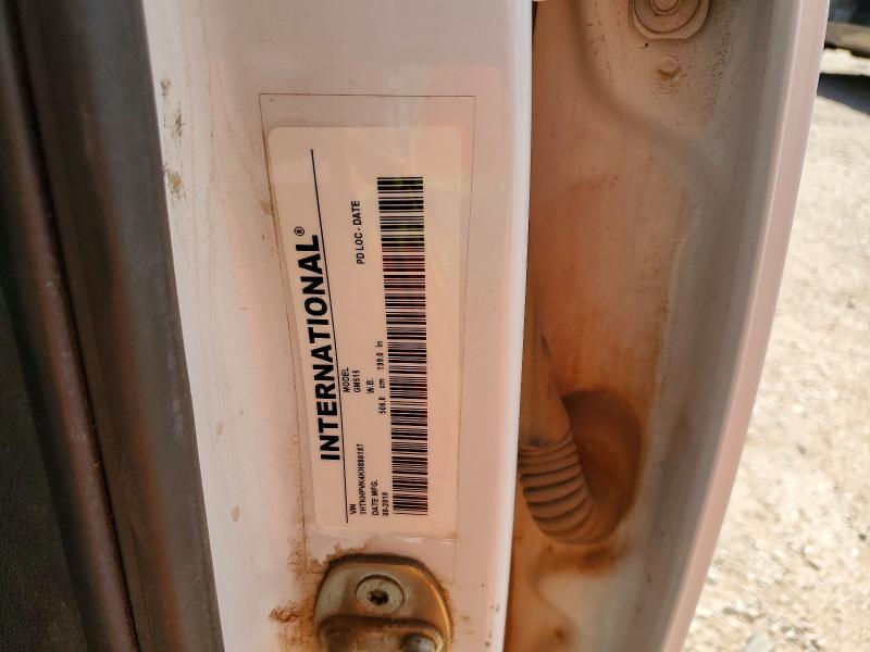 49255726 :رقم المزاد ، 1HTKHPVK4KH886187 vin ، 2019 Gm Medium Duty/box Trucks مزاد بيع