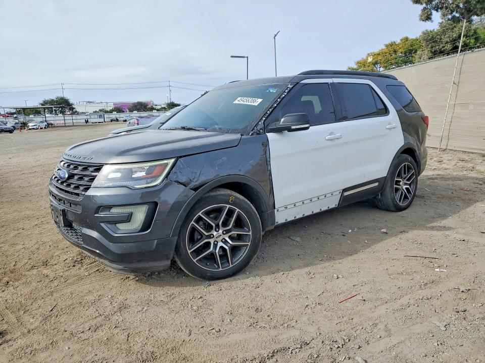 49456386 :رقم المزاد ، 1FM5K8GT9HGD55410 vin ، 2017 Ford Explorer مزاد بيع
