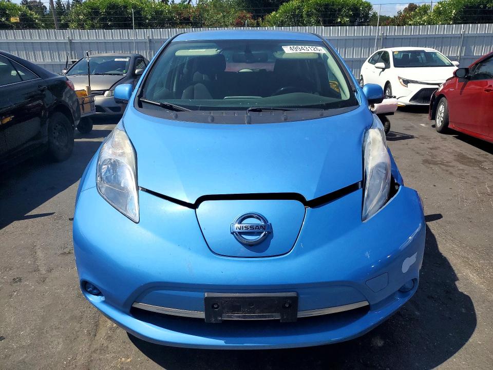 49943126 :رقم المزاد ، 1N4AZ0CP4EC334305 vin ، 2014 Nissan Leaf مزاد بيع