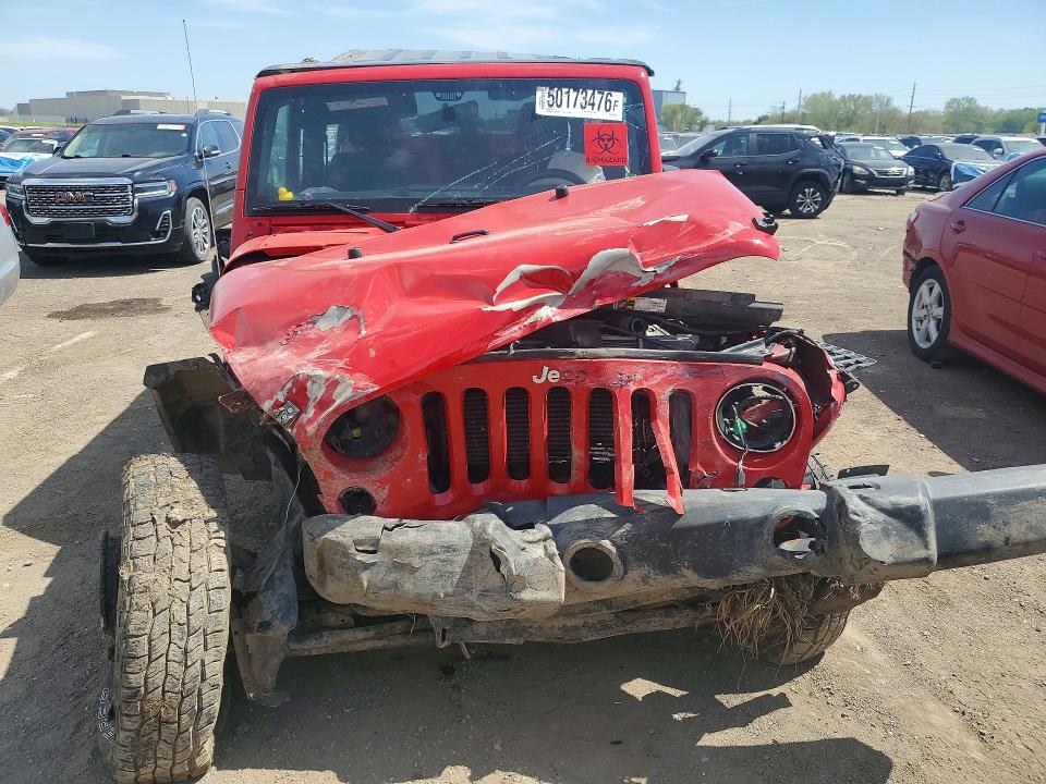 Продажа на аукционе авто 2012 Jeep Wrangler, vin: 1C4AJWAG3CL231252, номер лота: 50173476