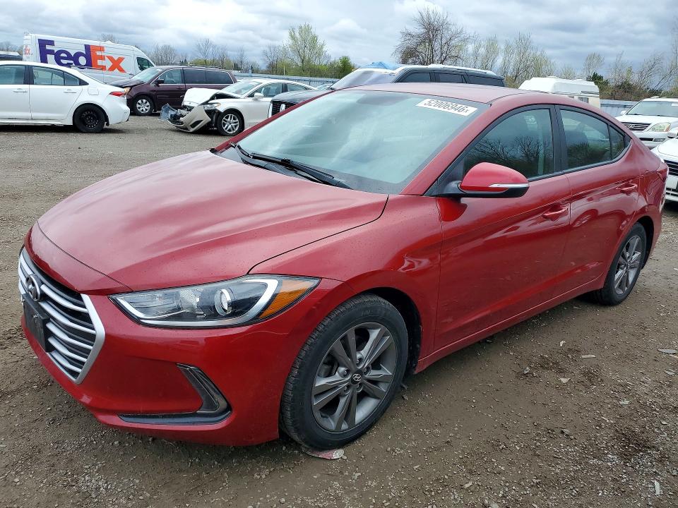 Продажа на аукционе авто 2017 Hyundai Elantra, vin: KMHD84LF4HU086284, номер лота: 52006946