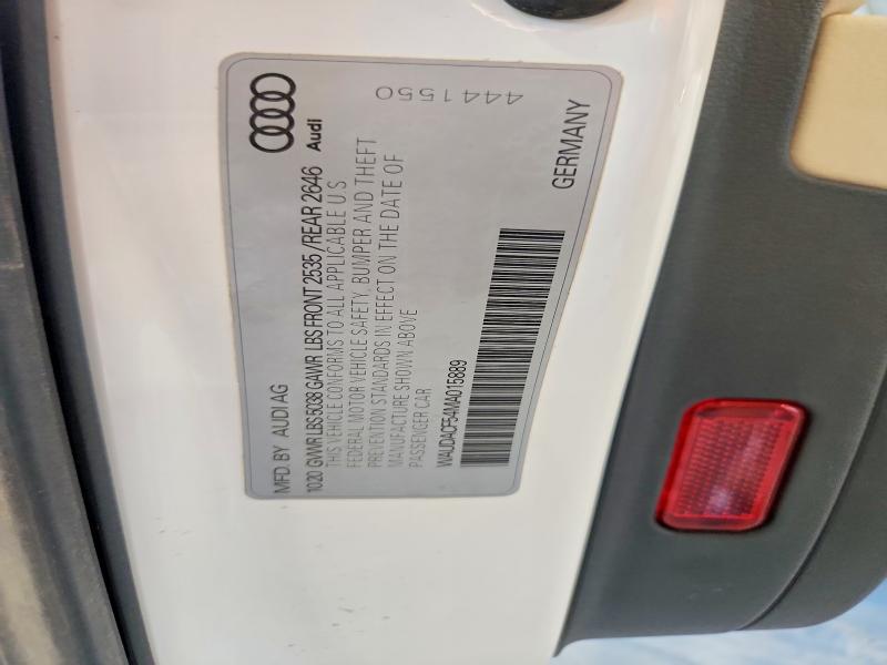 2021 Audi A5 მანქანა იყიდება აუქციონზე, vin: WAUDACF54MA015889, აუქციონის ნომერი: 50648446