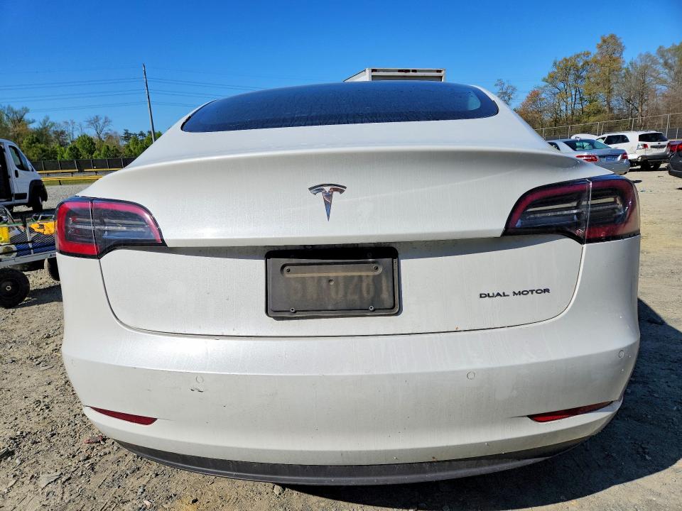 2022 Tesla Model 3 მანქანა იყიდება აუქციონზე, vin: 5YJ3E1EB3NF291343, აუქციონის ნომერი: 49497356