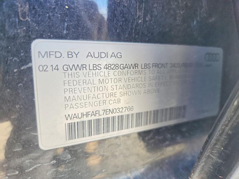Aukcja sprzedaży 2014 Audi A4, vin: WAUHFAFL7EN032766, numer aukcji: 49110286