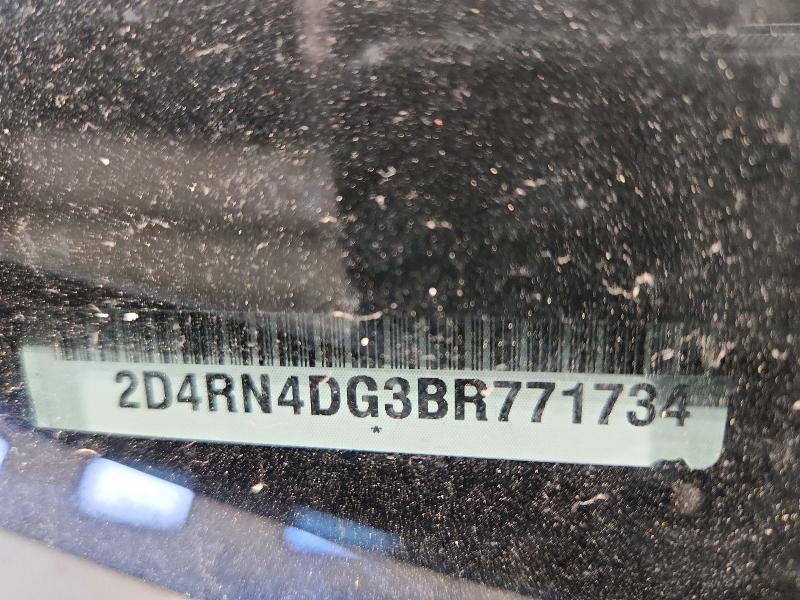 Продаж на аукціоні авто 2011 Dodge Dodge Cara, vin: 2D4RN4DG3BR771734, номер лоту: 49672786