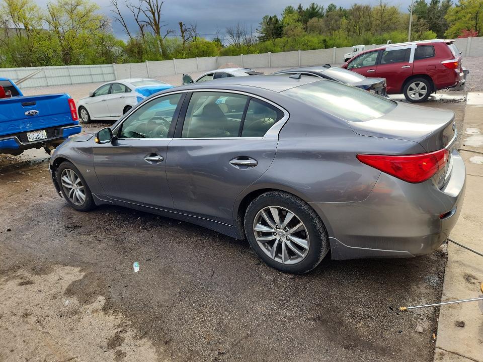 50588246 :رقم المزاد ، JN1BV7AR1FM405899 vin ، 2015 Infiniti Q50 مزاد بيع
