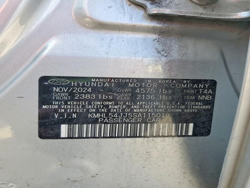 Aukcja sprzedaży 2025 Hyundai Sonata Hybrid, vin: KMHL54JJ5SA115019, numer aukcji: 51185036