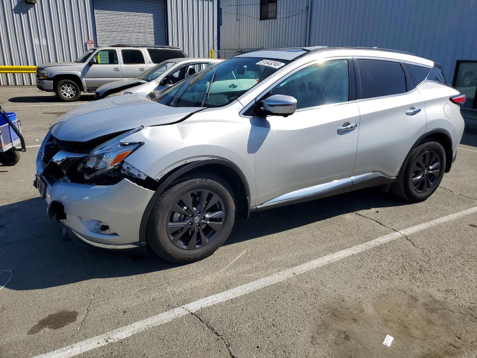 Aukcja sprzedaży 2017 Nissan Murano, vin: 5N1AZ2MG5HN194032, numer aukcji: 51648246