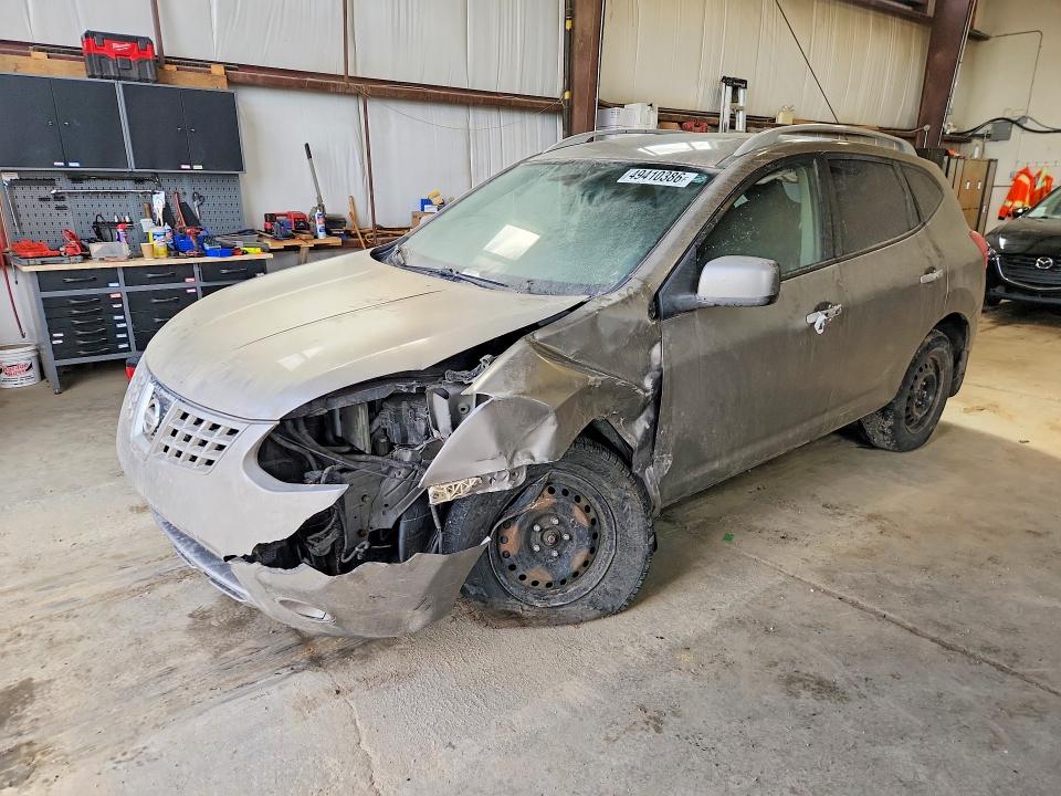 49410386 :رقم المزاد ، JN8AS5MV1AW136156 vin ، 2010 Nissan Rogue مزاد بيع
