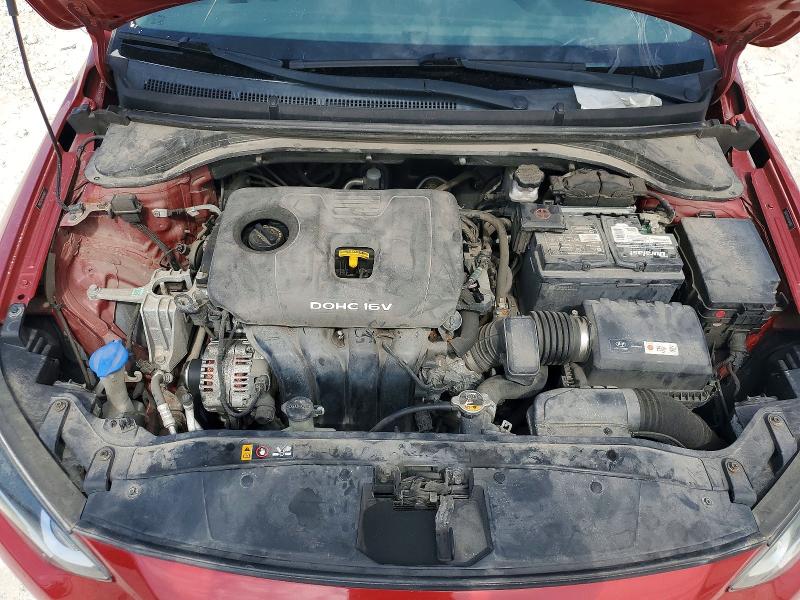 51288446 :رقم المزاد ، 5NPD74LFXHH154007 vin ، 2017 Hyundai Elantra مزاد بيع