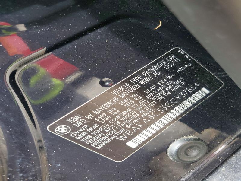 Auction sale of the 2012 Bmw 750, vin: WBAKA8C53CCY37854, lot number: 48568736