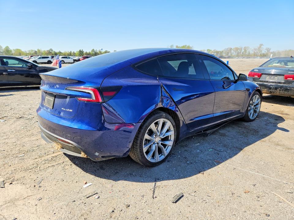 Продажа на аукционе авто 2025 Tesla Model 3, vin: 5YJ3E1EB2SF926838, номер лота: 48686226