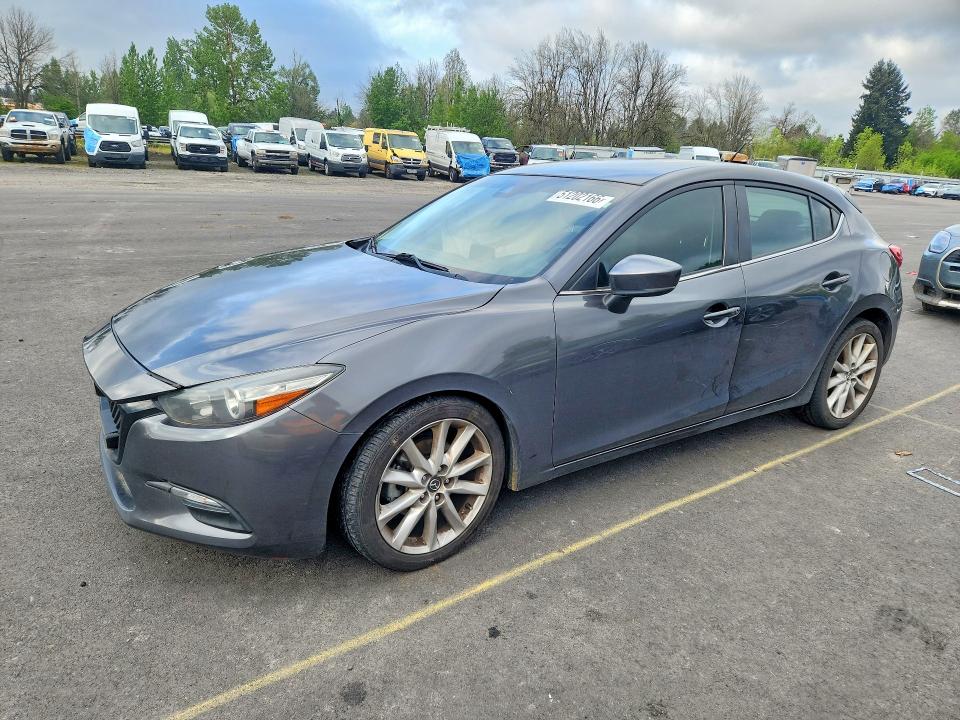 51202166 :رقم المزاد ، JM1BN1L70H1103613 vin ، 2017 Mazda 3 مزاد بيع