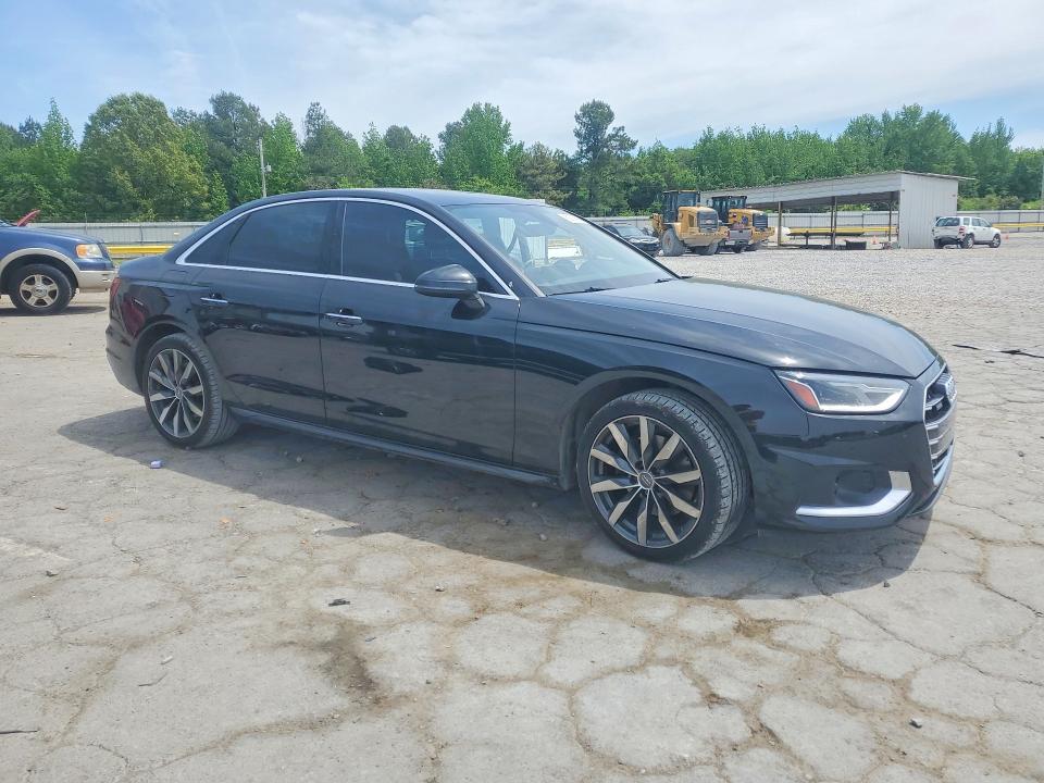 2021 Audi A4 მანქანა იყიდება აუქციონზე, vin: WAUABAF49MN003967, აუქციონის ნომერი: 50516926