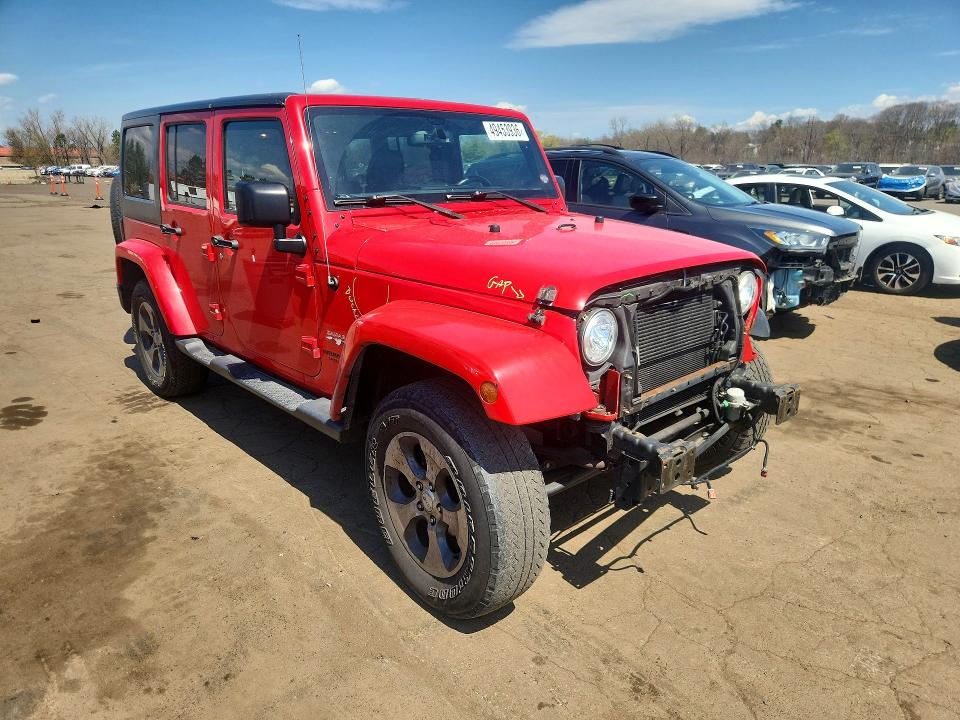 Продажа на аукционе авто 2017 Jeep Wrangler Unlimited, vin: 1C4HJWEGXHL636797, номер лота: 49453936