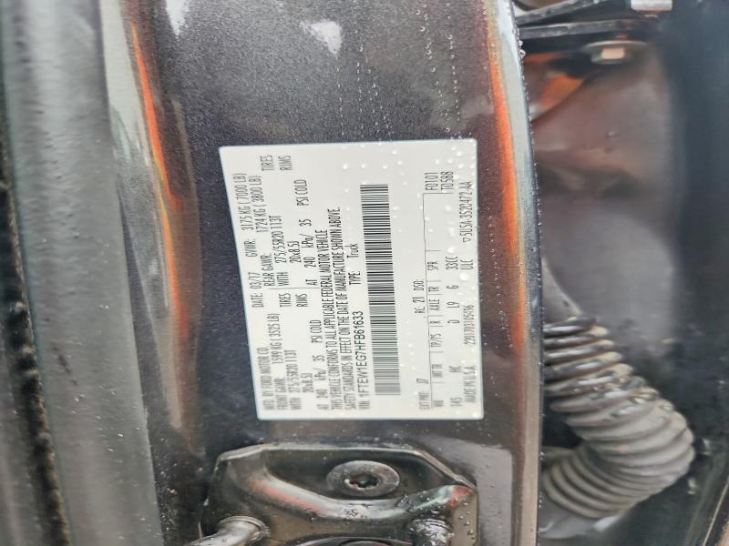 Aukcja sprzedaży 2017 Ford F150, vin: 1FTEW1EG7HFB61633, numer aukcji: 51303616