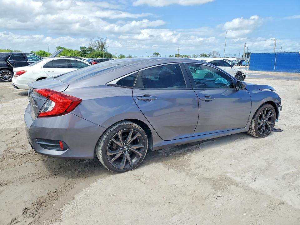 Продажа на аукционе авто 2020 Honda Civic, vin: 19XFC2F88LE017621, номер лота: 50918816