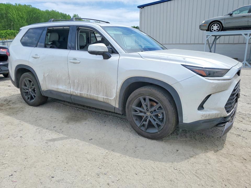 2024 Toyota Grand Highlander Hybrid მანქანა იყიდება აუქციონზე, vin: 5TDACAB50RS011763, აუქციონის ნომერი: 50458206